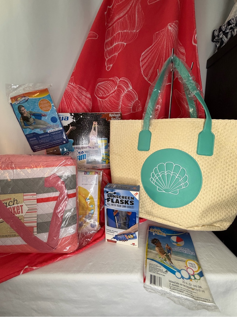 Beach Tote, Towel, Blanket and Other Beach and Pool Items